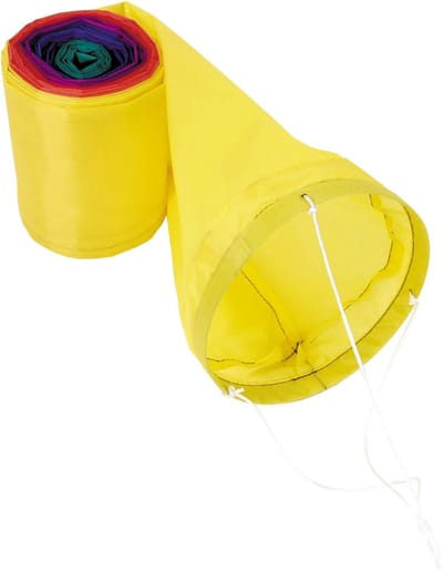 Vlieger Staart - Lange Buis - Vliegeren Buiten - Robuust Nylon Materiaal - 10 Meter - Regenboog
