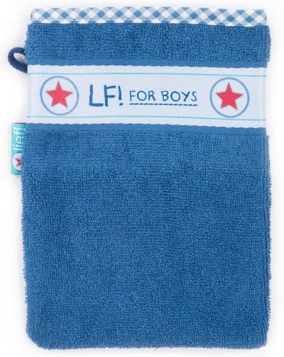Lief! Lifestyle Washandje - Donker Blauw - 16 x 21