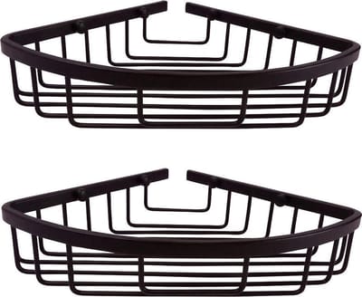 WillieJan Bad Doucherekje 66911 – Set 2 stuks – Aluminium – Zwart