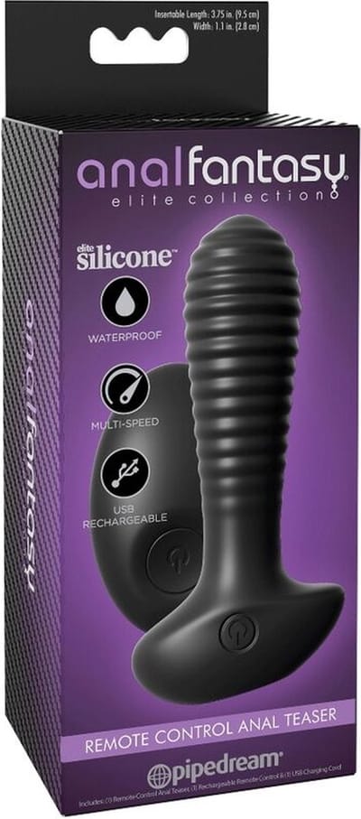 Anal Fantasy - Elite Anal Teaser Vibrerende Buttplug - Altijd Garantie