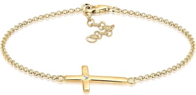 Elli - Armband - Dames Kruis met Kristallen in 925 Sterling Zilver - Dames