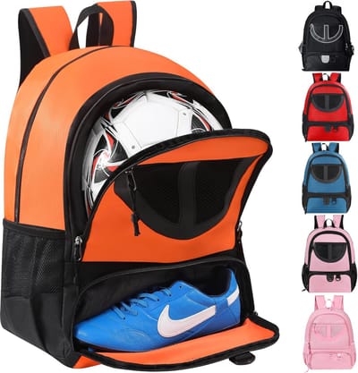 Sporttas Rugzak voor Bal en Schoenenvak - 30L - Ademend & Lichtgewicht - Unisex