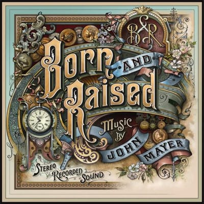 CD JOHN MAYER Born And Raised 88691976062 Columbia 2012 VS Rock Tweedehands black