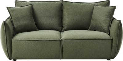 KUNES - Driezitsbank - Groen - Polyester