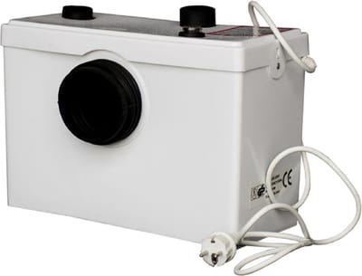 Sanifun WC-vergruizer – 600W | 3 aansluitingen | Tot 60 m horizontale afvoer