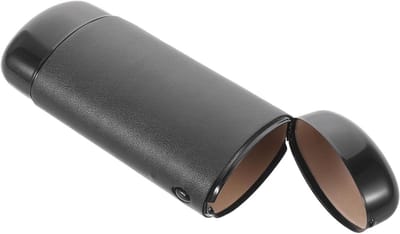 Brillenkoker - Brillendoos Hoes - Veilig Opbergen - Stofbestendige Afsluiting - 155 cm Lengte - Donkerblauw