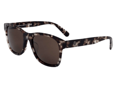 Moncler ML0192-F 55E Zonnebril - Heren - Bruin