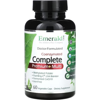 Emerald Laboratories, Complete Premium+ Multi, 60 Plantaardige Capsules