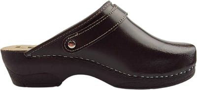 Werkklompen - Schoenklompen - Tuinklompen - Zorgklompen - PU klompen met kunststof zool - Unisex klompen - Ledi - Bruin - maat 36