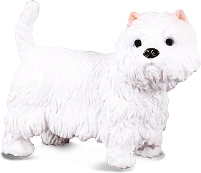 COLLECTA Figurine - Witte West Highland - (M) - Honden - Handgeschilderd - Miniatuur