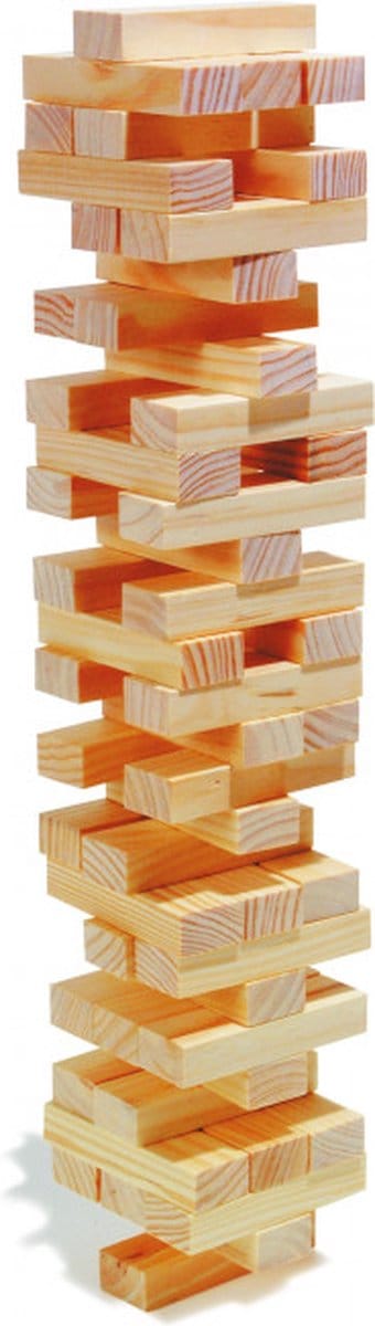 Small Foot - Wooden Wobble Tower Balance Game