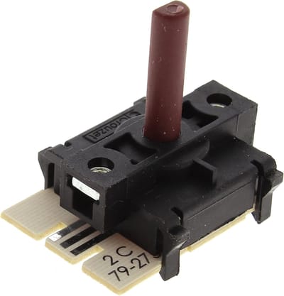 Draaiknop Oven - Temperatuurregelaar Schakelaar - Oven Reparatie - 6mm Schachtdiameter - 23mm Lengte - Zwart