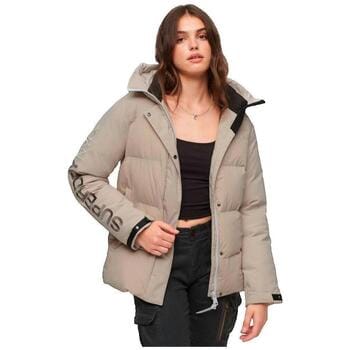 Superdry - Gewatteerde City windparka met capuchon - Dames - Gewatteerde jassen