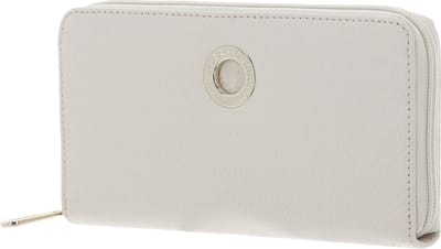 MANDARINA DUCK Portemonnee Mellow Leather Zip Around Wallet Almond Crème