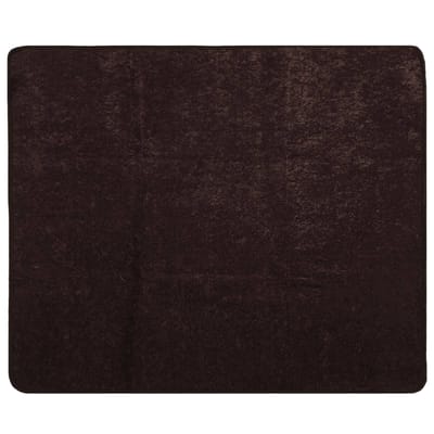 vidaXL - Tapijt - Runner - MARSA - Antraciet - 80 - x - 100 - cm - Polyester - en - PVC