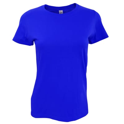 SOLS Dames/dames Imperial Heavy Short Sleeve T-Shirt (Denim)