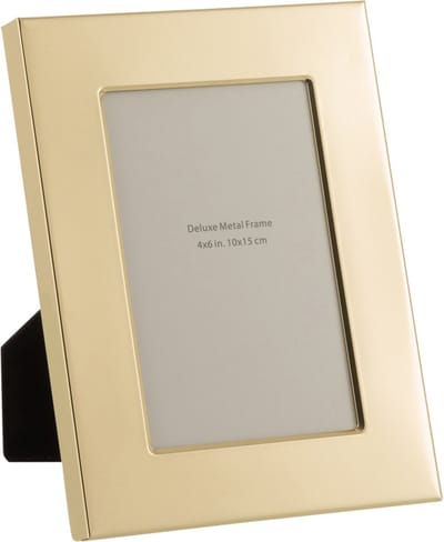 J-Line fotolijst Brede Boord - metaal - goud - small - 2 stuks
