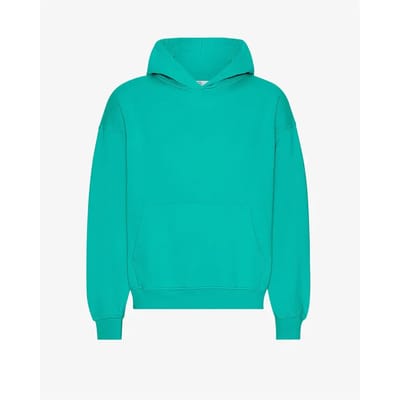 Oversized sweatshirt met capuchon Colorful Standard Tropical Sea