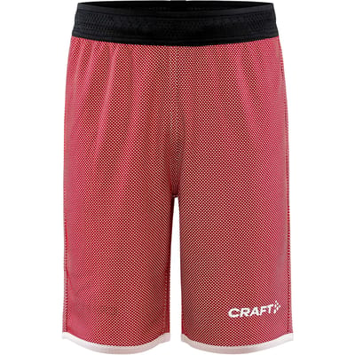 Craft Progress Reversible Short Kinderen - Rood / Wit | Maat: 122/128
