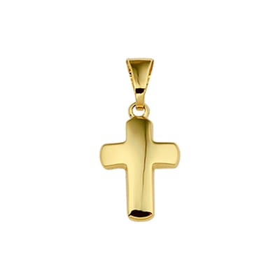 The Jewelry Collection Hanger Kruis - Goud