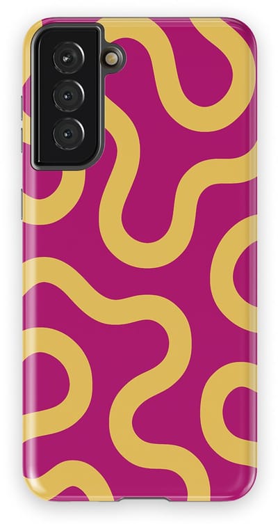 DripCase Motion Flow Tough Hoesje Samsung Galaxy S21 Plus | Backcover met Mag | Trendy Design | Valbescherming | Candy Current