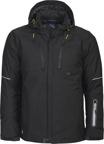 ProJob 3407 GEVOERDE SOFTSHELL JAS 643407 - Zwart - 4XL