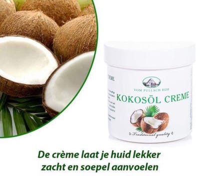 2-Potten Kokosolie Crème 250ml