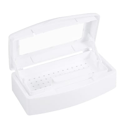 Allecto - Nagelgereedschap Sterilisator - Desinfectiecontainer - Handig voor Salons - Kunststof - Manicure-instrumenten - Effectieve Sterilisatie -...