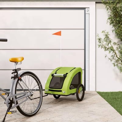 LH96939 Fietskar Honden Groen Oxford Stof en IJzer voor Honden Katten