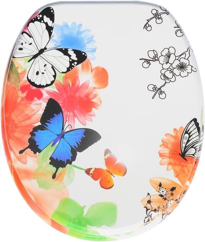 Comfortabele Houten WC-bril met Softclose en Antibacteriële Coating