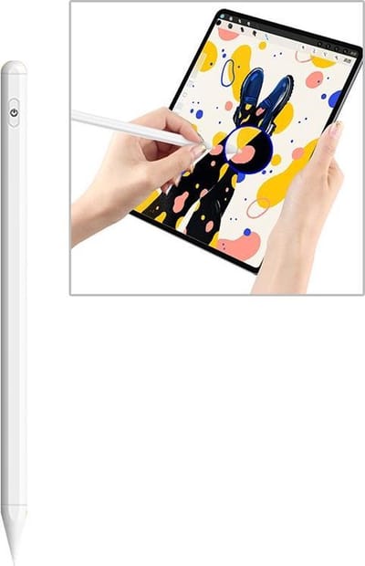 By Qubix - Stylus Pen / Pencil voor tablet of mobiel - Wit