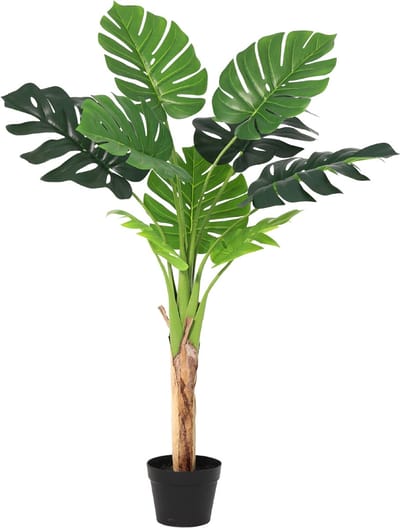 Florafy Kunstplant Monstera 120cm - Kunstplanten voor binnen - Onderhoudsvrij
