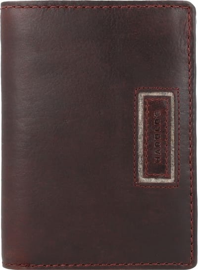 HAROLD'S Leren Portemonnee Aberdeen Wallet Up Brown Bruine