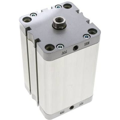 ISO 21287 Compacte Dubbelwerkende Cilinder 80-100mm - Magnetisch