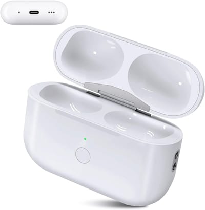 Draadloze Oplaadcase Vervanging met USB-C en Bluetooth Koppelingsknop voor Generatie 4 Hoofdtelefoons