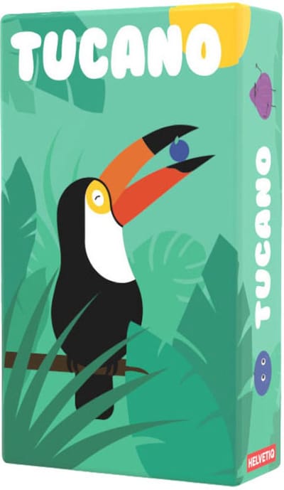 TUCANO - Geronimo Games - Helvetiq - pocketspel - vanaf 6 jaar oud - van 2 tot 4 spelers