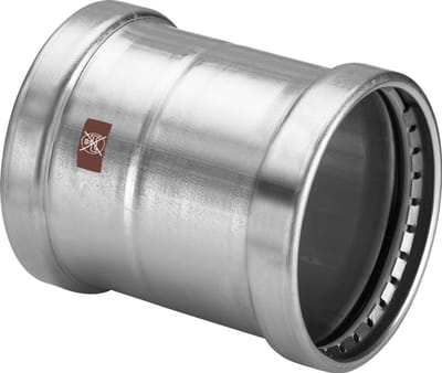 Viega Temponox XL-schuifmof, d 76,1mm roestvrij staal model 1715.5XL, 809287