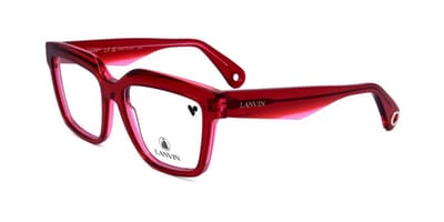 Lanvin LNV2643 Transparent burgundy pink 54/17/140 WOMAN Brilmonturen