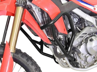 Valbeugels Motorfiets - Motor Beschermers - Motor Bescherming - Gepoedercoat Staal - 3 Bevestigingspunten - Zwart
