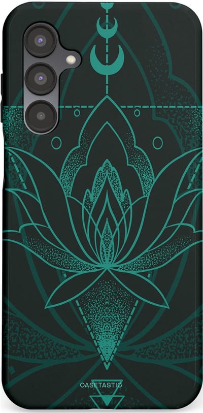 Casetastic Hoesje Geschikt voor Samsung A16 - Stijlvolle Beschermende Duo-layer Case - Lotus Zen
