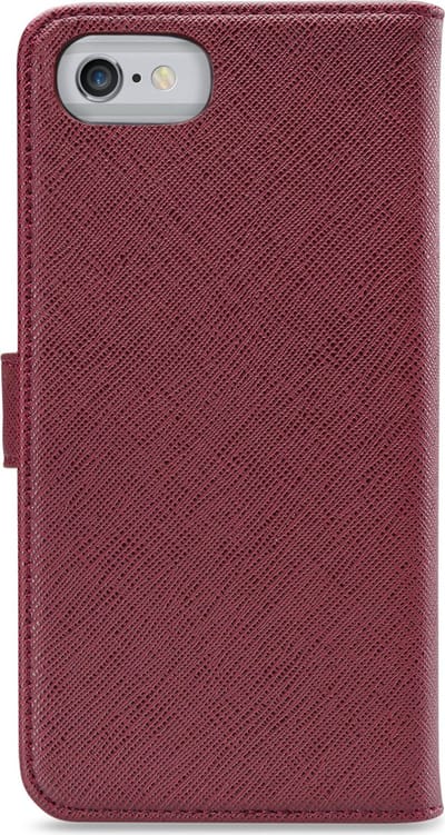 My Style Telefoonhoesje geschikt voor Apple iPhone 6 Hoesje | My Style Flex Wallet Bookcase Portemonnee | Pasjeshouder voor 3 Pasjes | Telefoonhoesje voor Pinpas / OV Kaart / Rijbewijs - Bordeaux | Bordeaux rood