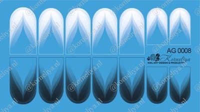 Korneliya Airbrush Waterdecal AG 0008 combi