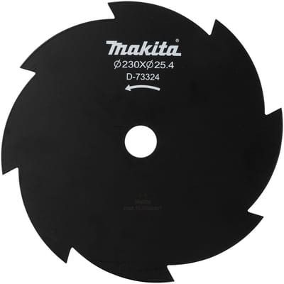 Makita wervelmes 230 x 25 mm 8 tanden ( D-73324 ) voor accu bosmaaier UR 101 C