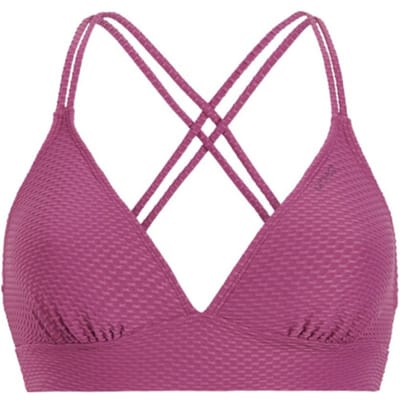 Protest MIXRelaxo - Triangel bikini top Dames - Koordsluiting - Uitneembare vulling - Normale pasvorm - Roze