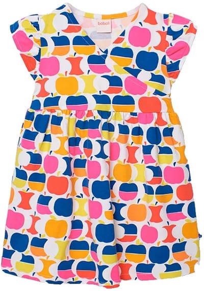 Boboli 343066 Mouwloze Jurk Veelkleurig 24 Months Meisje