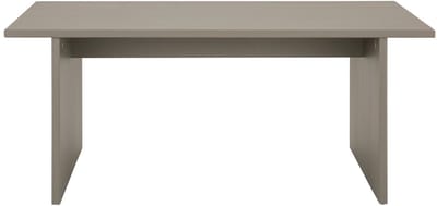 Salontafel SALTO van massief hout - grijs