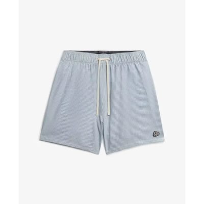 Superdry - Seersucker 15-inch Zwemshort - Heren - Zwembroeken