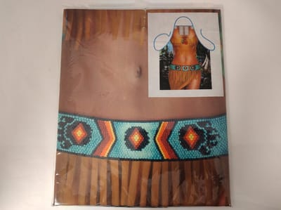Sexy schort Indiaan vrouw, kindercrea