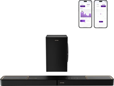 ULTIMEA Skywave F30 Boom - 3.1.2 Dolby Atmos Soundbar met 6,5" subwoofer - Zwart