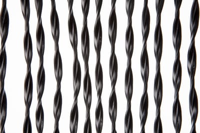 2LIF Paris Zwart Vliegengordijn deur - 93 x 210 cm
